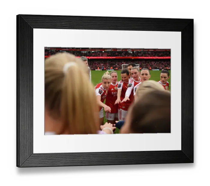 Framed Print : Arsenal v Manchester City - Barclays Women's Super League Arsenal v Manchester City - Barclays Women's Super League
