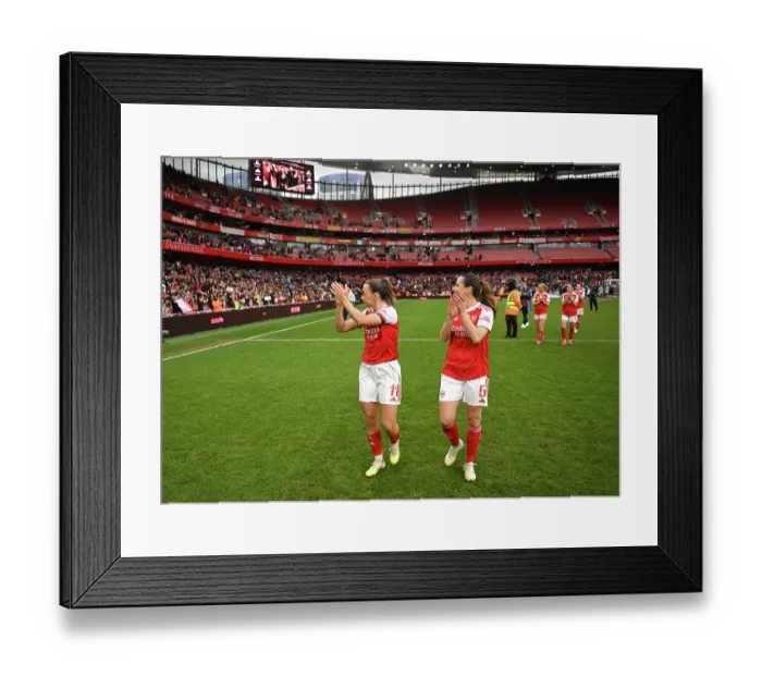 Framed Print : Arsenal v Manchester City - Barclays Women's Super League Arsenal v Manchester City - Barclays Women's Super League