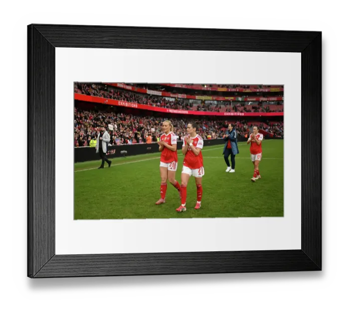 Framed Print : Arsenal v Manchester City - Barclays Women's Super League Arsenal v Manchester City - Barclays Women's Super League