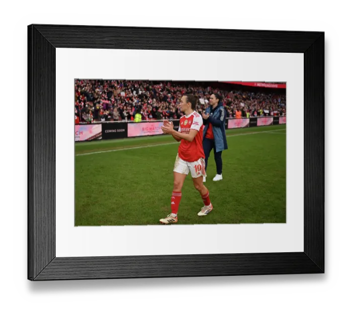 Framed Print : Arsenal v Manchester City - Barclays Women's Super League Arsenal v Manchester City - Barclays Women's Super League