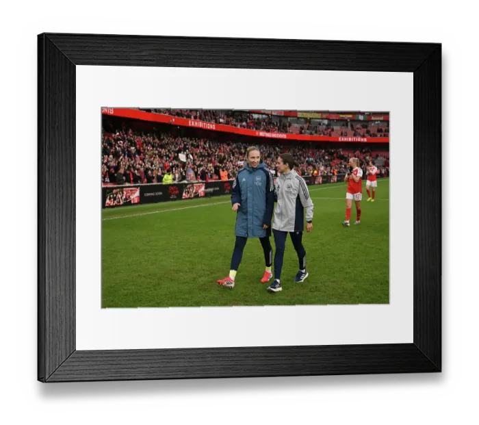 Framed Print : Arsenal v Manchester City - Barclays Women's Super League Arsenal v Manchester City - Barclays Women's Super League