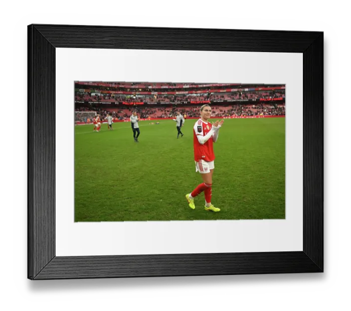 Framed Print : Arsenal v Manchester City - Barclays Women's Super League Arsenal v Manchester City - Barclays Women's Super League