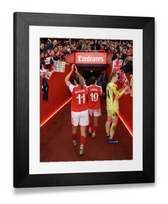 Framed Print : Arsenal v Manchester City - Barclays Women's Super League Arsenal v Manchester City - Barclays Women's Super League