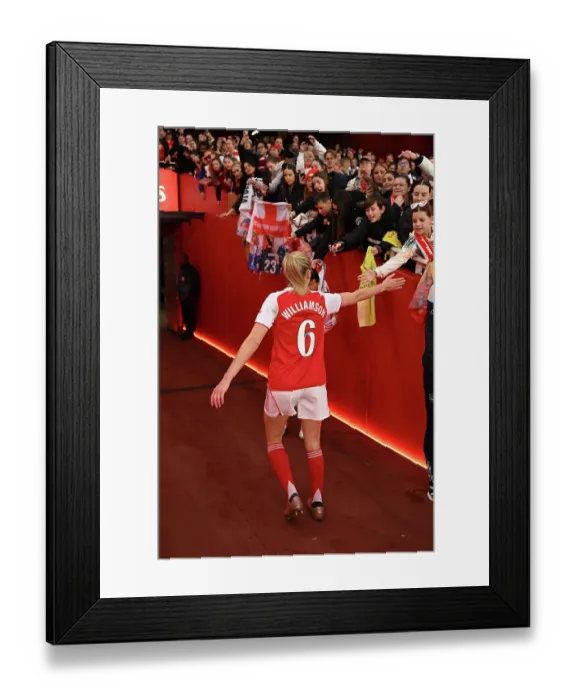 Framed Print : Arsenal v Manchester City - Barclays Women's Super League Arsenal v Manchester City - Barclays Women's Super League