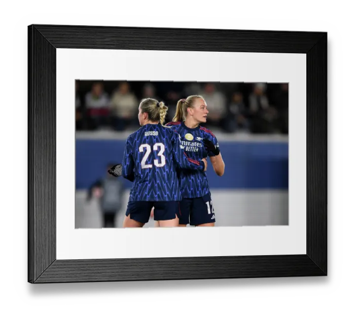 Framed Print : OH Leuven v Arsenal Women FC - UEFA Women's Champions League 2025 / 26 KO play-offs First Leg OH Leuven v Arsenal Women FC - UEFA Women's Champions League 2025 / 26 KO play-offs Framed Print : OH Leuven v Arsenal Women FC - UEFA Women's Champions League 2025 / 26 KO play-offs First Leg OH Leuven v Arsenal Women FC - UEFA Women's Champions League 2025 / 26 KO play-offs