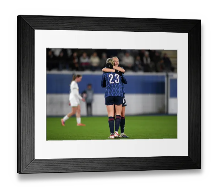 Framed Print : OH Leuven v Arsenal Women FC - UEFA Women's Champions League 2025 / 26 KO play-offs First Leg OH Leuven v Arsenal Women FC - UEFA Women's Champions League 2025 / 26 KO play-offs Framed Print : OH Leuven v Arsenal Women FC - UEFA Women's Champions League 2025 / 26 KO play-offs First Leg OH Leuven v Arsenal Women FC - UEFA Women's Champions League 2025 / 26 KO play-offs
