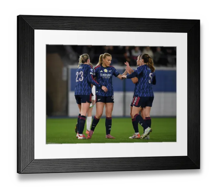 Framed Print : OH Leuven v Arsenal Women FC - UEFA Women's Champions League 2025 / 26 KO play-offs First Leg OH Leuven v Arsenal Women FC - UEFA Women's Champions League 2025 / 26 KO play-offs Framed Print : OH Leuven v Arsenal Women FC - UEFA Women's Champions League 2025 / 26 KO play-offs First Leg OH Leuven v Arsenal Women FC - UEFA Women's Champions League 2025 / 26 KO play-offs