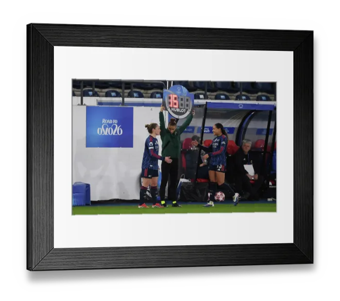 Framed Print : OH Leuven v Arsenal Women FC - UEFA Women's Champions League 2025 / 26 KO play-offs First Leg OH Leuven v Arsenal Women FC - UEFA Women's Champions League 2025 / 26 KO play-offs Framed Print : OH Leuven v Arsenal Women FC - UEFA Women's Champions League 2025 / 26 KO play-offs First Leg OH Leuven v Arsenal Women FC - UEFA Women's Champions League 2025 / 26 KO play-offs
