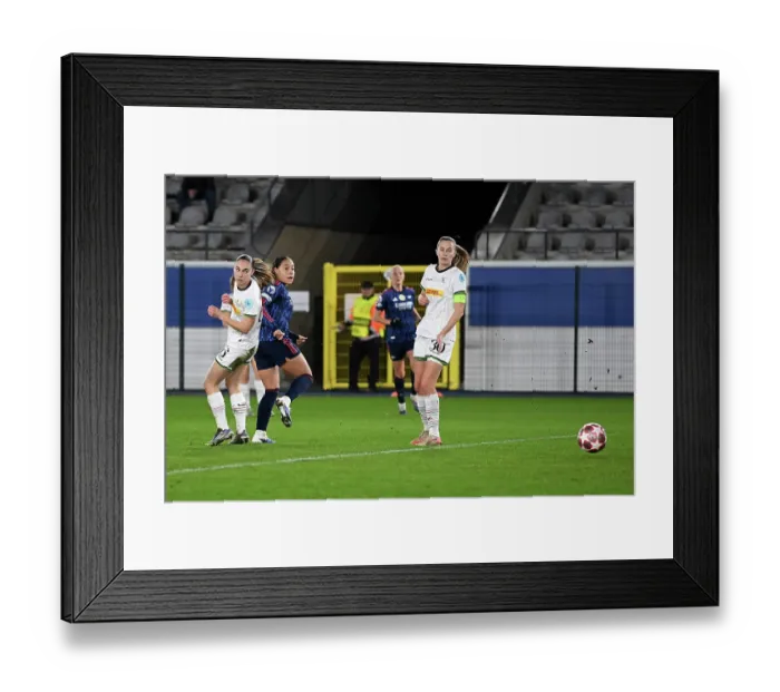 Framed Print : OH Leuven v Arsenal Women FC - UEFA Women's Champions League 2025 / 26 KO play-offs First Leg OH Leuven v Arsenal Women FC - UEFA Women's Champions League 2025 / 26 KO play-offs Framed Print : OH Leuven v Arsenal Women FC - UEFA Women's Champions League 2025 / 26 KO play-offs First Leg OH Leuven v Arsenal Women FC - UEFA Women's Champions League 2025 / 26 KO play-offs