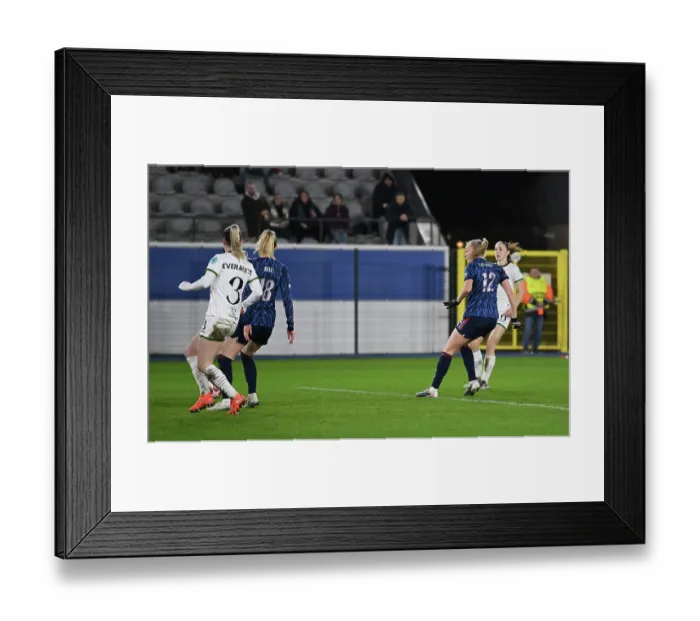 Framed Print : OH Leuven v Arsenal Women FC - UEFA Women's Champions League 2025 / 26 KO play-offs First Leg OH Leuven v Arsenal Women FC - UEFA Women's Champions League 2025 / 26 KO play-offs Framed Print : OH Leuven v Arsenal Women FC - UEFA Women's Champions League 2025 / 26 KO play-offs First Leg OH Leuven v Arsenal Women FC - UEFA Women's Champions League 2025 / 26 KO play-offs
