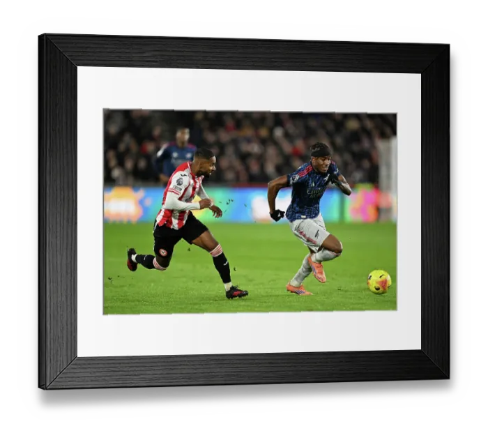Framed Print : Brentford v Arsenal - Premier League