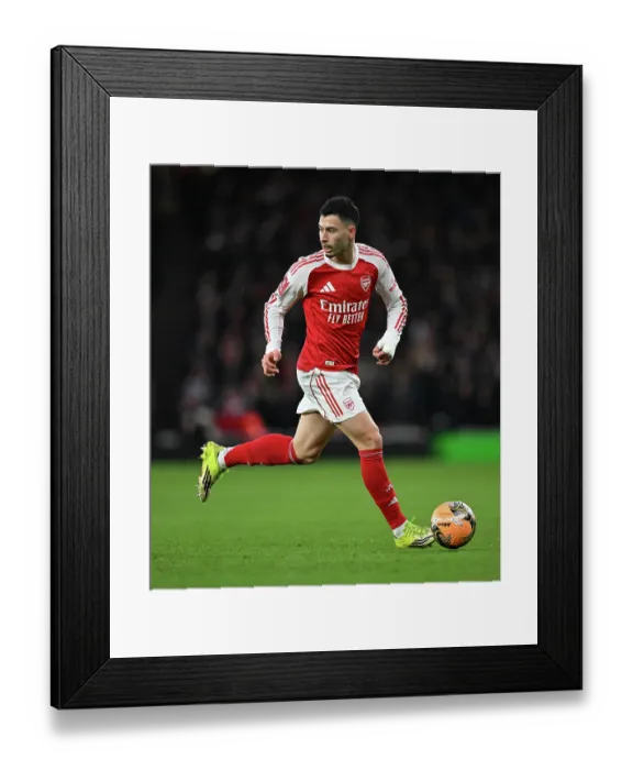 Framed Print : Arsenal v Wigan Athletic - Emirates FA Cup Fourth Round