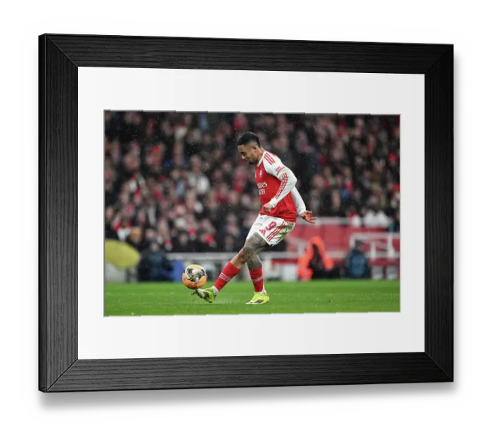 Framed Print : Arsenal v Wigan Athletic - Emirates FA Cup Fourth Round
