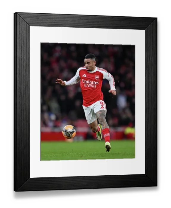 Framed Print : Arsenal v Wigan Athletic - Emirates FA Cup Fourth Round