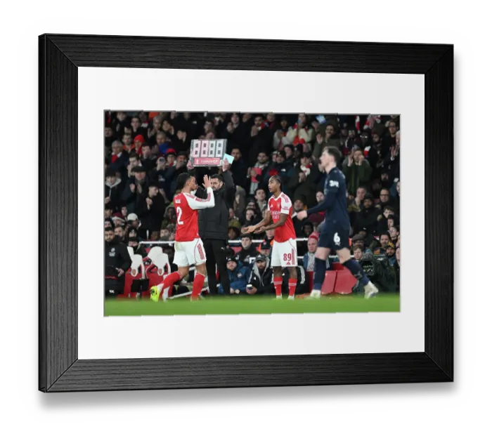 Framed Print : Arsenal v Wigan Athletic - Emirates FA Cup Fourth Round Framed Print : Arsenal v Wigan Athletic - Emirates FA Cup Fourth Round