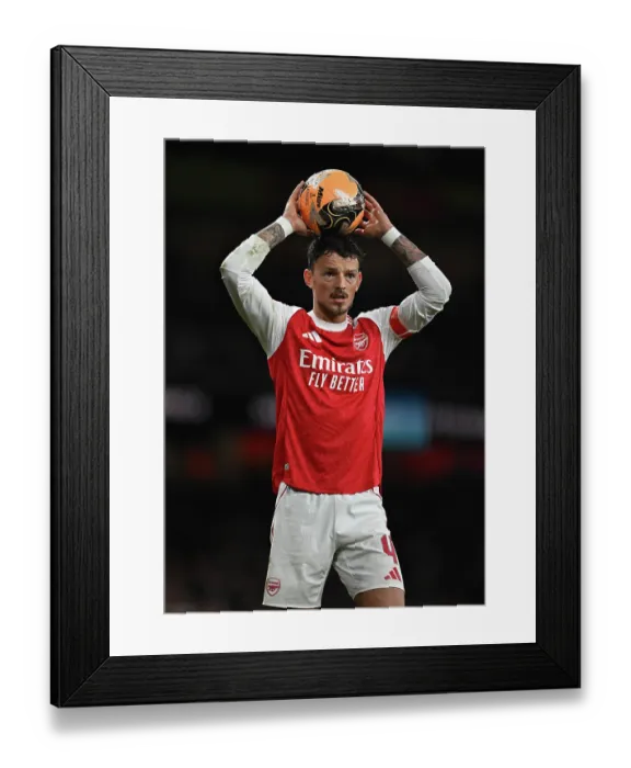 Framed Print : Arsenal v Wigan Athletic - Emirates FA Cup Fourth Round