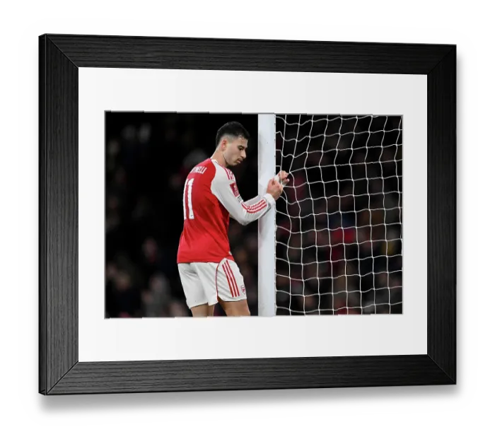 Framed Print : Arsenal v Wigan Athletic - Emirates FA Cup Fourth Round