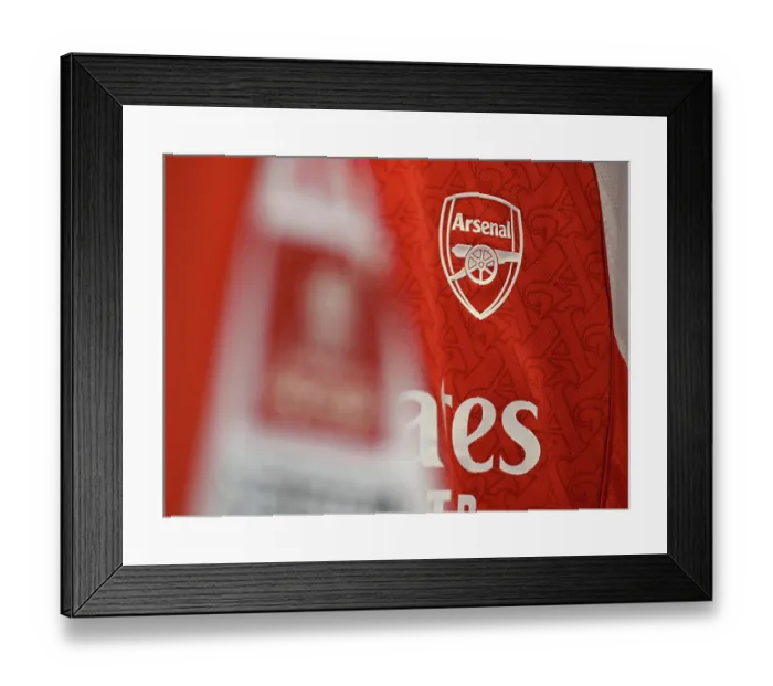 Framed Print : Arsenal v Wigan Athletic - Emirates FA Cup Fourth Round