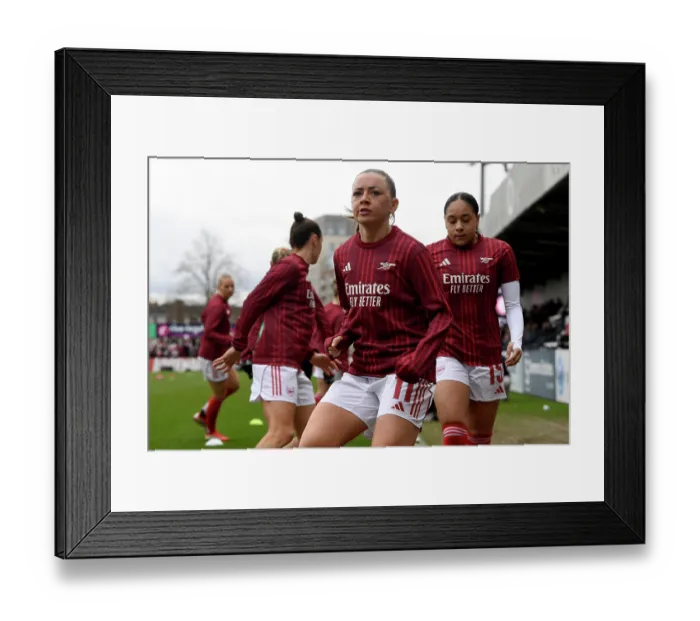 Framed Print : Arsenal v Bristol City - Adobe Women's FA Cup Fifth Round Arsenal v Bristol City - Adobe Women's FA Cup Fifth Round
