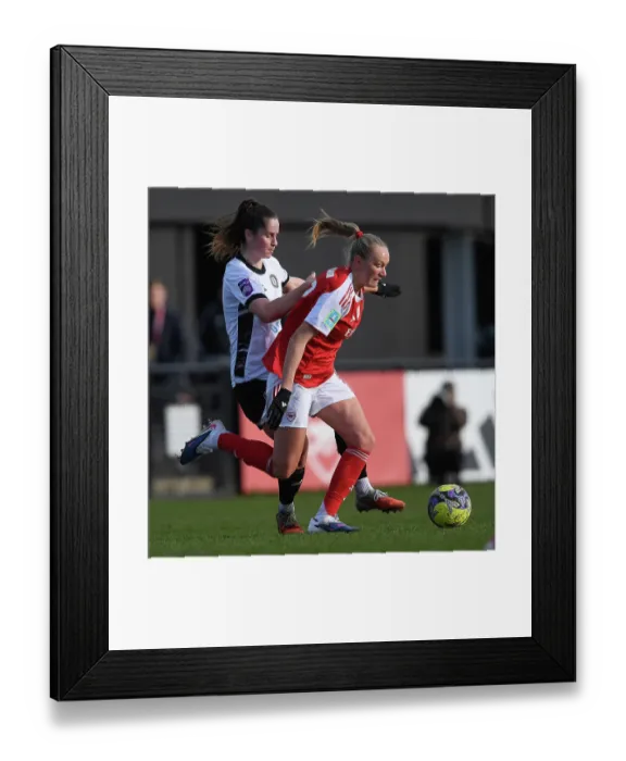 Framed Print : Arsenal v Bristol City - Adobe Women's FA Cup Fifth Round Arsenal v Bristol City - Adobe Women's FA Cup Fifth Round