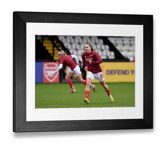 Framed Print : Arsenal v Bristol City - Adobe Women's FA Cup Fifth Round Arsenal v Bristol City - Adobe Women's FA Cup Fifth Round