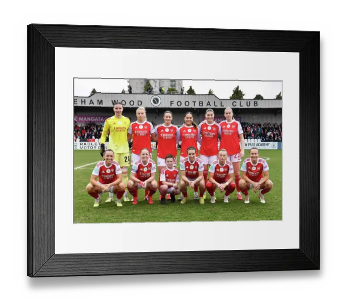 Framed Print : Arsenal v Bristol City - Adobe Women's FA Cup Fifth Round