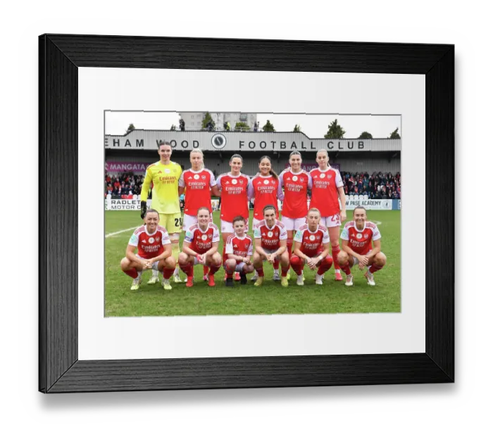 Framed Print : Arsenal v Bristol City - Adobe Women's FA Cup Fifth Round