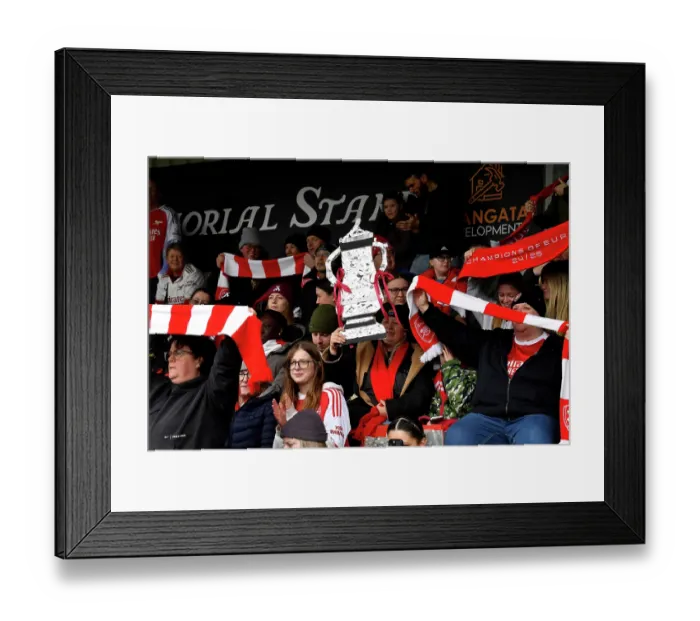 Framed Print : Arsenal v Bristol City - Adobe Women's FA Cup Fifth Round Framed Print : Arsenal v Bristol City - Adobe Women's FA Cup Fifth Round