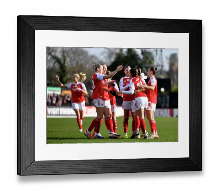 Framed Print : Arsenal v Bristol City - Adobe Women's FA Cup Fifth Round Arsenal v Bristol City - Adobe Women's FA Cup Fifth Round