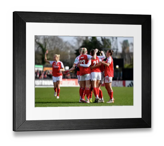 Framed Print : Arsenal v Bristol City - Adobe Women's FA Cup Fifth Round Arsenal v Bristol City - Adobe Women's FA Cup Fifth Round