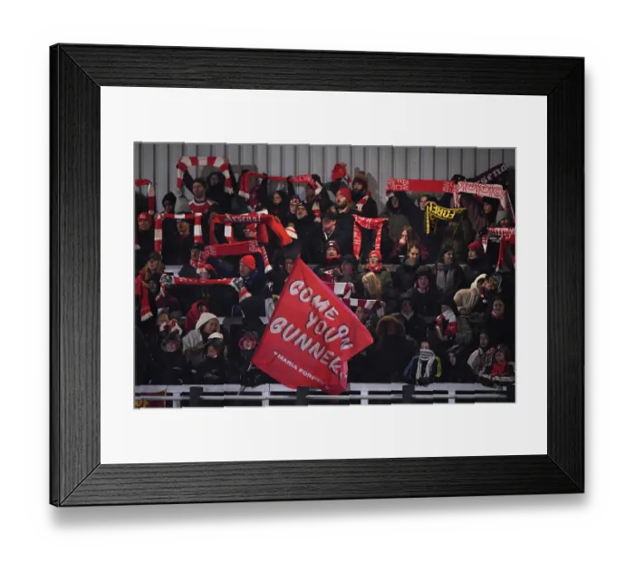 Framed Print : Arsenal Women FC v OH Leuven - UEFA Women's Champions League 2025 / 26 KO play-offs Second Leg Arsenal Women FC v OH Leuven - UEFA Women's Champions League 2025 / 26 KO play-offs