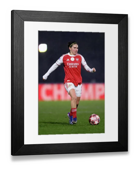 Framed Print : Arsenal Women FC v OH Leuven - UEFA Women's Champions League 2025 / 26 KO play-offs Second Leg Arsenal Women FC v OH Leuven - UEFA Women's Champions League 2025 / 26 KO play-offs