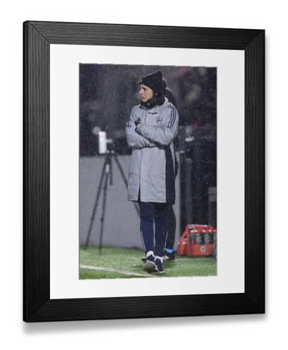Framed Print : Arsenal Women FC v OH Leuven - UEFA Women's Champions League 2025 / 26 KO play-offs Second Leg Arsenal Women FC v OH Leuven - UEFA Women's Champions League 2025 / 26 KO play-offs