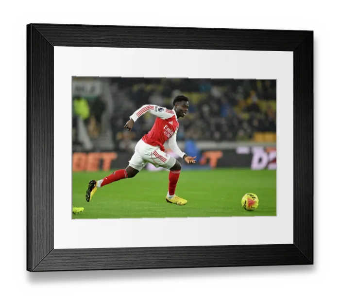 Framed Print : Wolverhampton Wanderers v Arsenal - Premier League