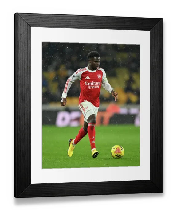 Framed Print : Wolverhampton Wanderers v Arsenal - Premier League