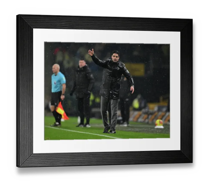 Framed Print : Wolverhampton Wanderers v Arsenal - Premier League