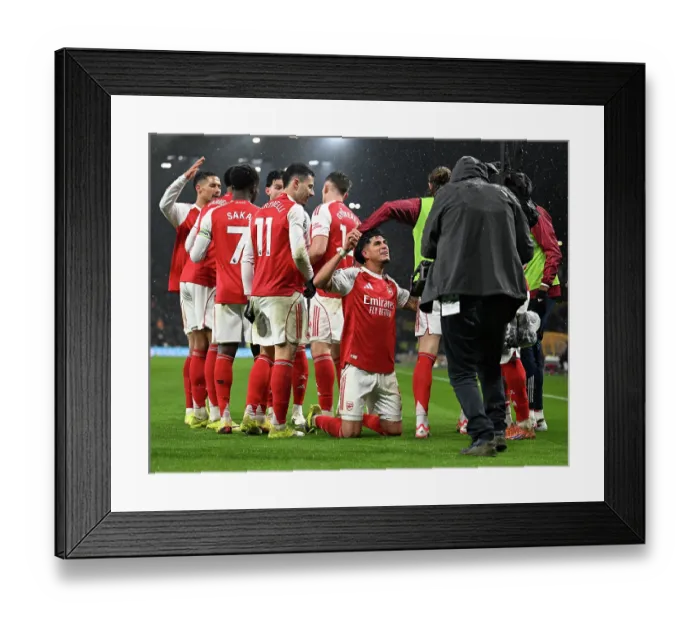 Framed Print : Wolverhampton Wanderers v Arsenal - Premier League Framed Print : Wolverhampton Wanderers v Arsenal - Premier League