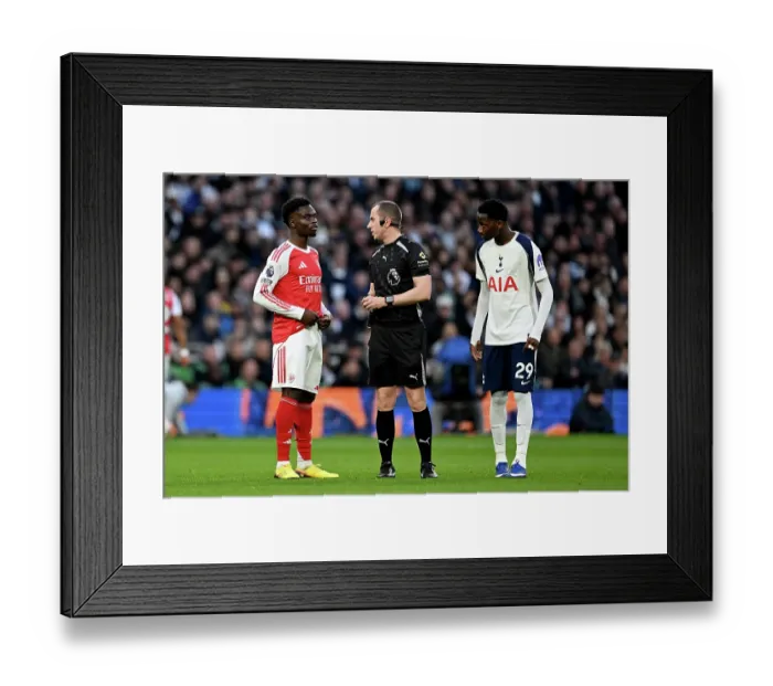 Framed Print : Tottenham Hotspur v Arsenal - Premier League