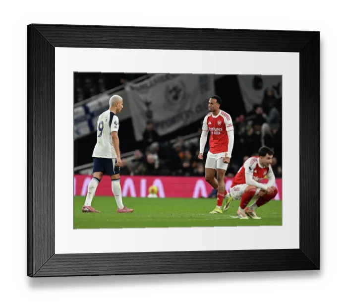Framed Print : Tottenham Hotspur v Arsenal - Premier League