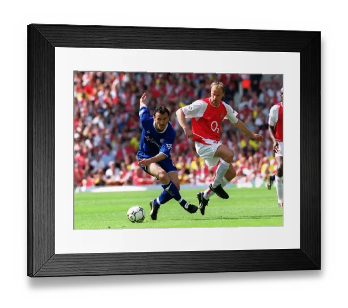 Framed Print : Arsenal vs Leicester City: FA Premiership Showdown, May 15, 2004, Highbury, London Framed Print : Arsenal vs Leicester City: FA Premiership Showdown, May 15, 2004, Highbury, London