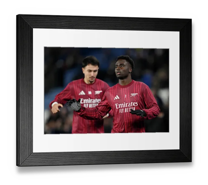 Framed Print : Brighton & Hove Albion v Arsenal - Premier League