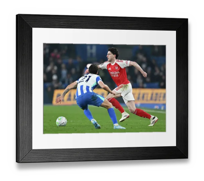 Framed Print : Brighton & Hove Albion v Arsenal - Premier League Framed Print : Brighton & Hove Albion v Arsenal - Premier League