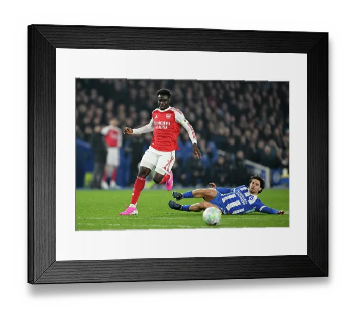 Framed Print : Brighton & Hove Albion v Arsenal - Premier League Framed Print : Brighton & Hove Albion v Arsenal - Premier League