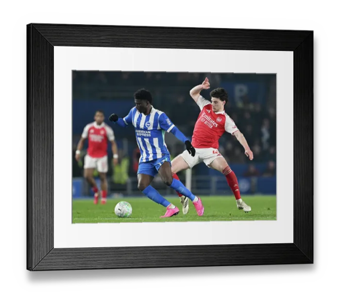 Framed Print : Brighton & Hove Albion v Arsenal - Premier League Framed Print : Brighton & Hove Albion v Arsenal - Premier League
