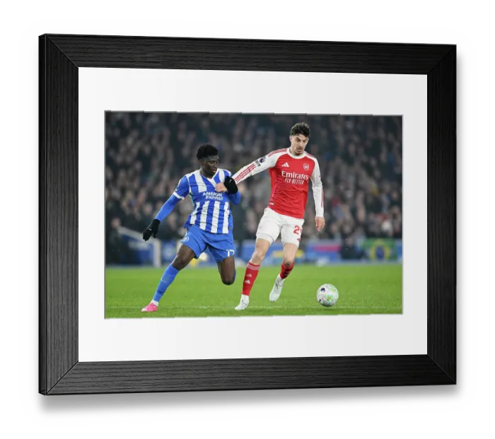 Framed Print : Brighton & Hove Albion v Arsenal - Premier League Framed Print : Brighton & Hove Albion v Arsenal - Premier League