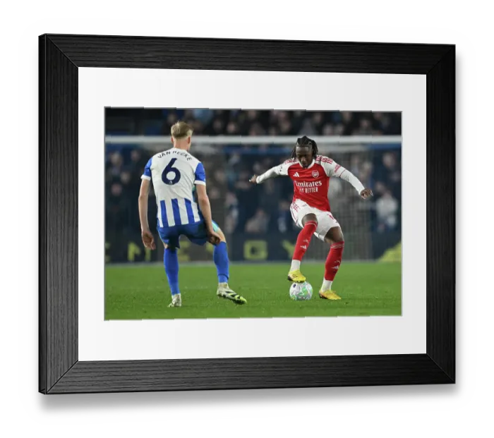 Framed Print : Brighton & Hove Albion v Arsenal - Premier League Brighton & Hove Albion v Arsenal - Premier League