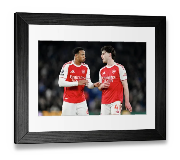 Framed Print : Brighton & Hove Albion v Arsenal - Premier League