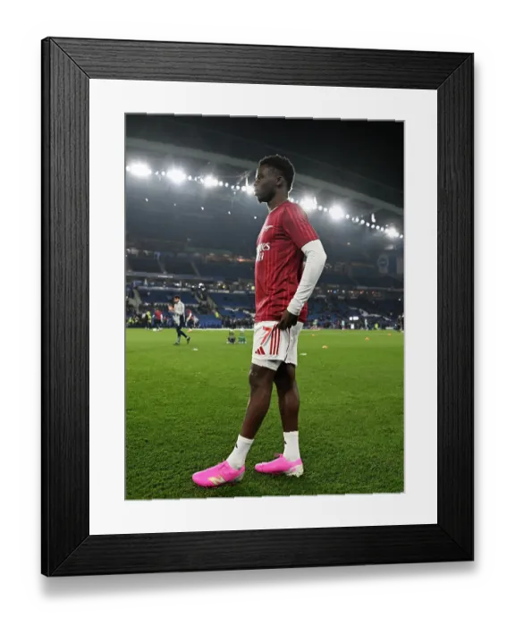 Framed Print : Brighton & Hove Albion v Arsenal - Premier League