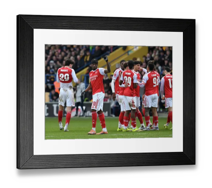 Framed Print : Mansfield Town v Arsenal - Emirates FA Cup Fifth Round Framed Print : Mansfield Town v Arsenal - Emirates FA Cup Fifth Round