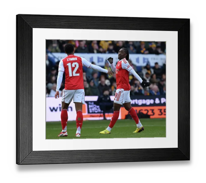 Framed Print : Mansfield Town v Arsenal - Emirates FA Cup Fifth Round